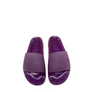 Gucci Rubber Logo Platform Sandals - 10